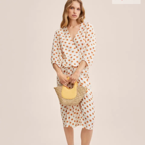 Mango polka dot two pleated piece set - Picture 4 of 4